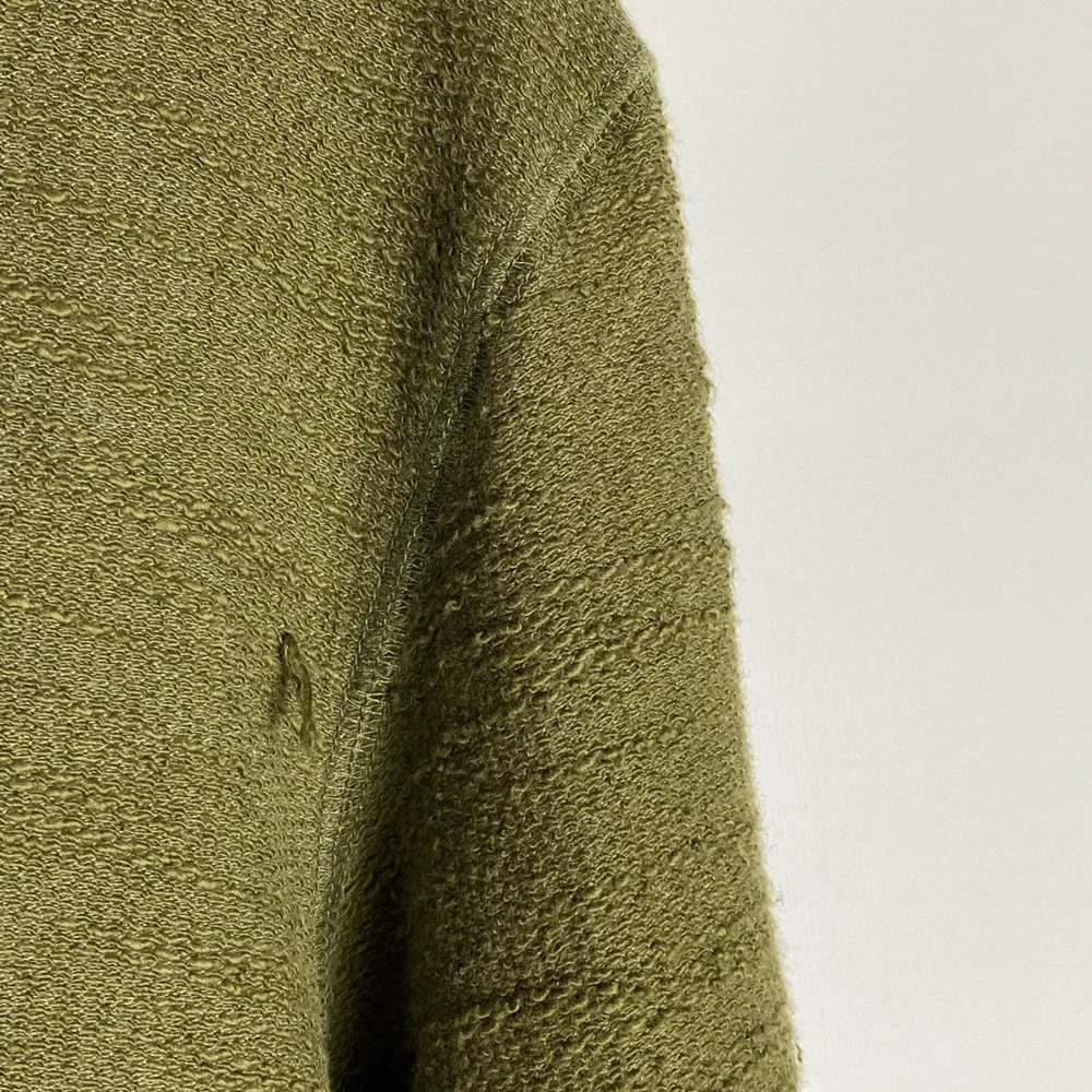 Lucky Brand Green Textured Hoodie Boys Size XL Pullover - Picture 6 of 9
